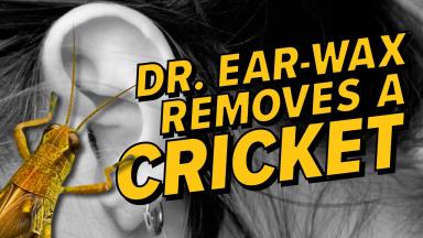 Dr. Ear-Wax Removes a Cricket