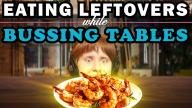 Eating Leftovers While Bussing Tables - Tummy Time Podcast Clips